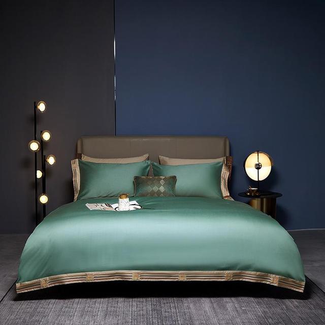 Modern Soft Silky Bedding Set