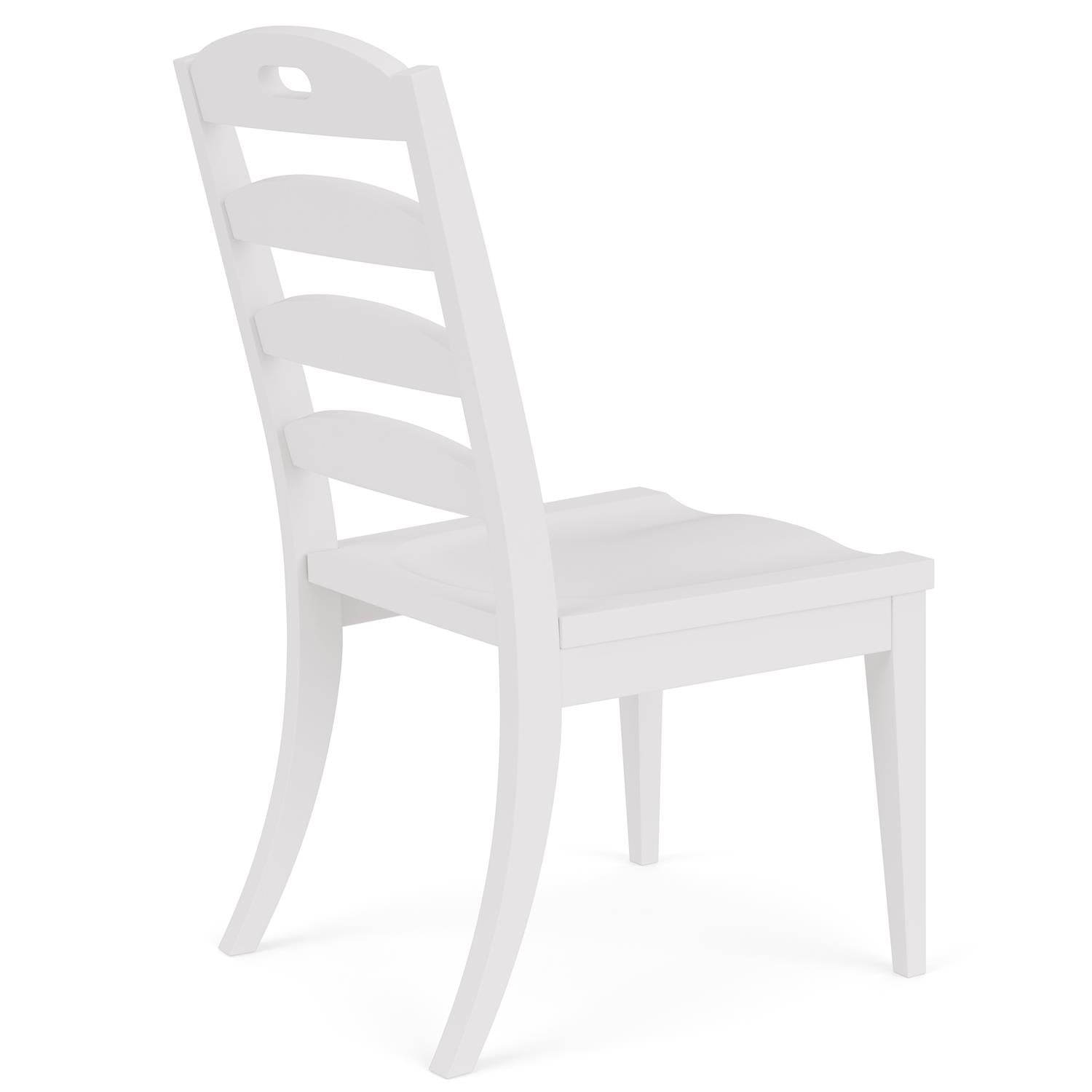 Napa White Ladderback Chair