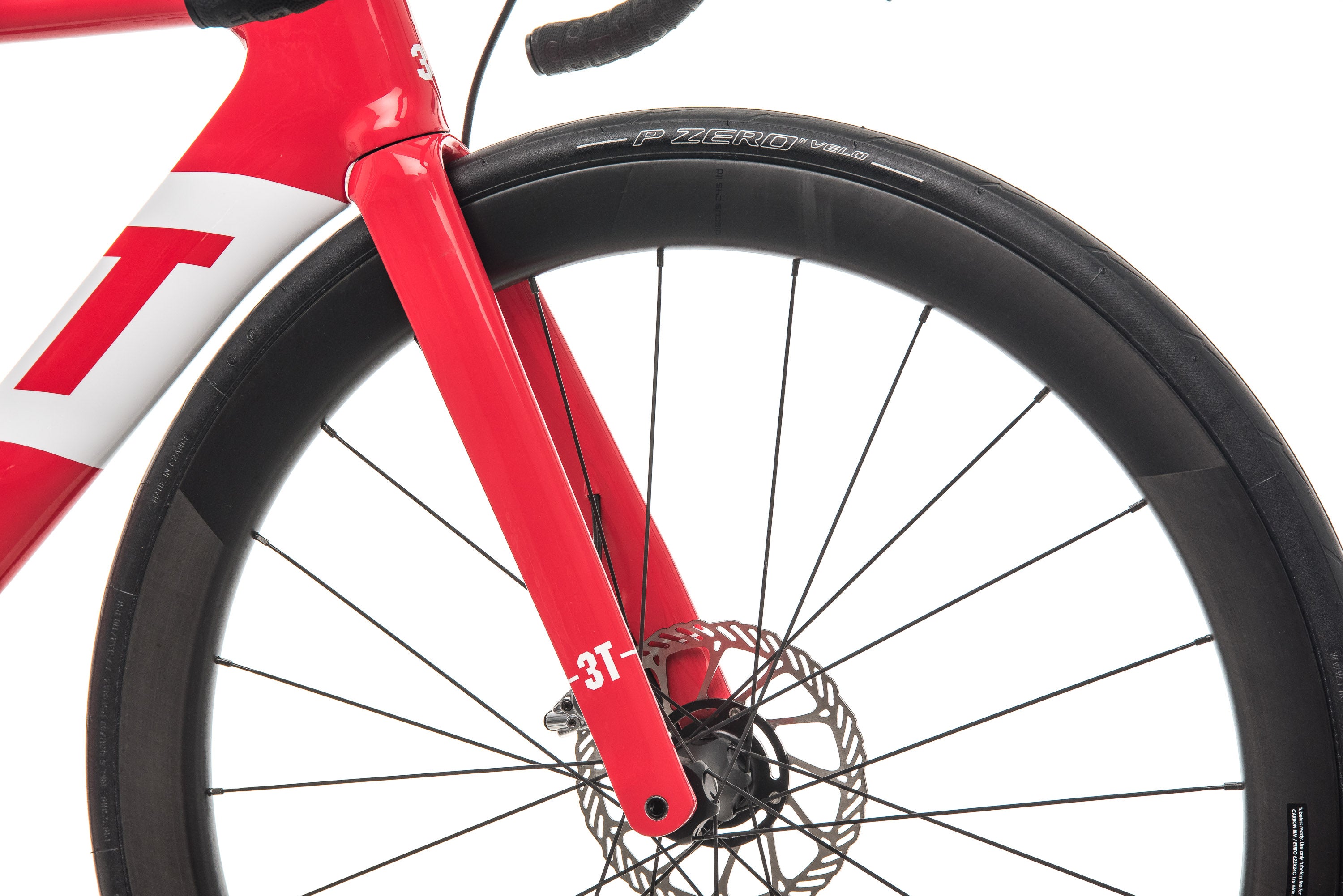 3T Strada Team Red AXS eTap Road Bike - 2020, Small
