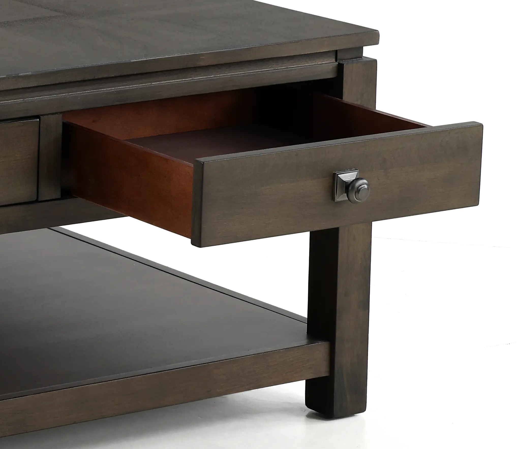 Hartford Gray Square Coffee Table