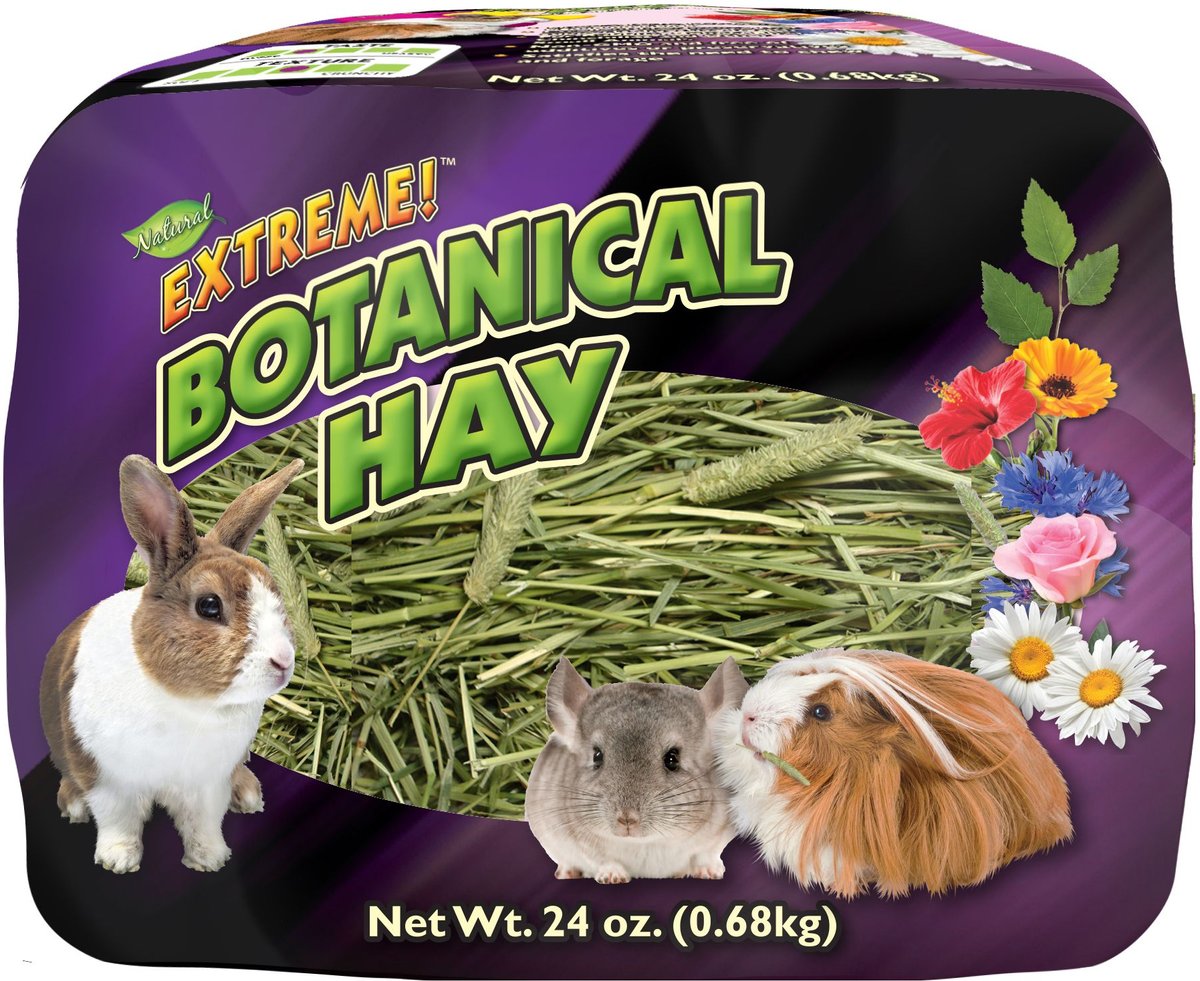 Brown's Extreme! Botanical Small Pet Hay， 24-oz bag