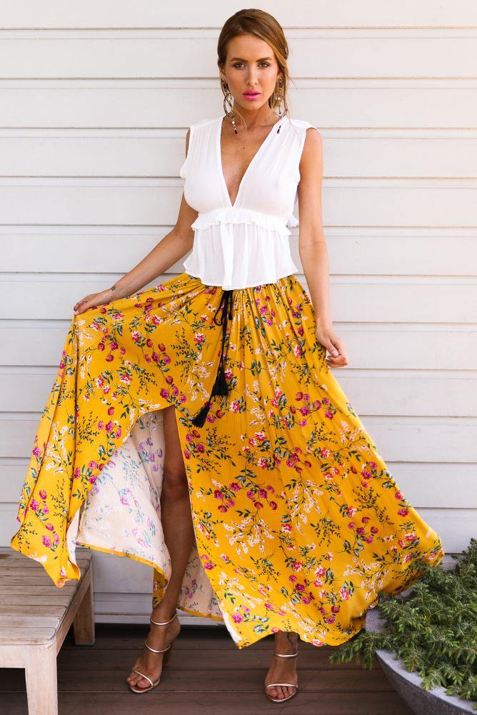 Lost In A Dream Maxi Skirt