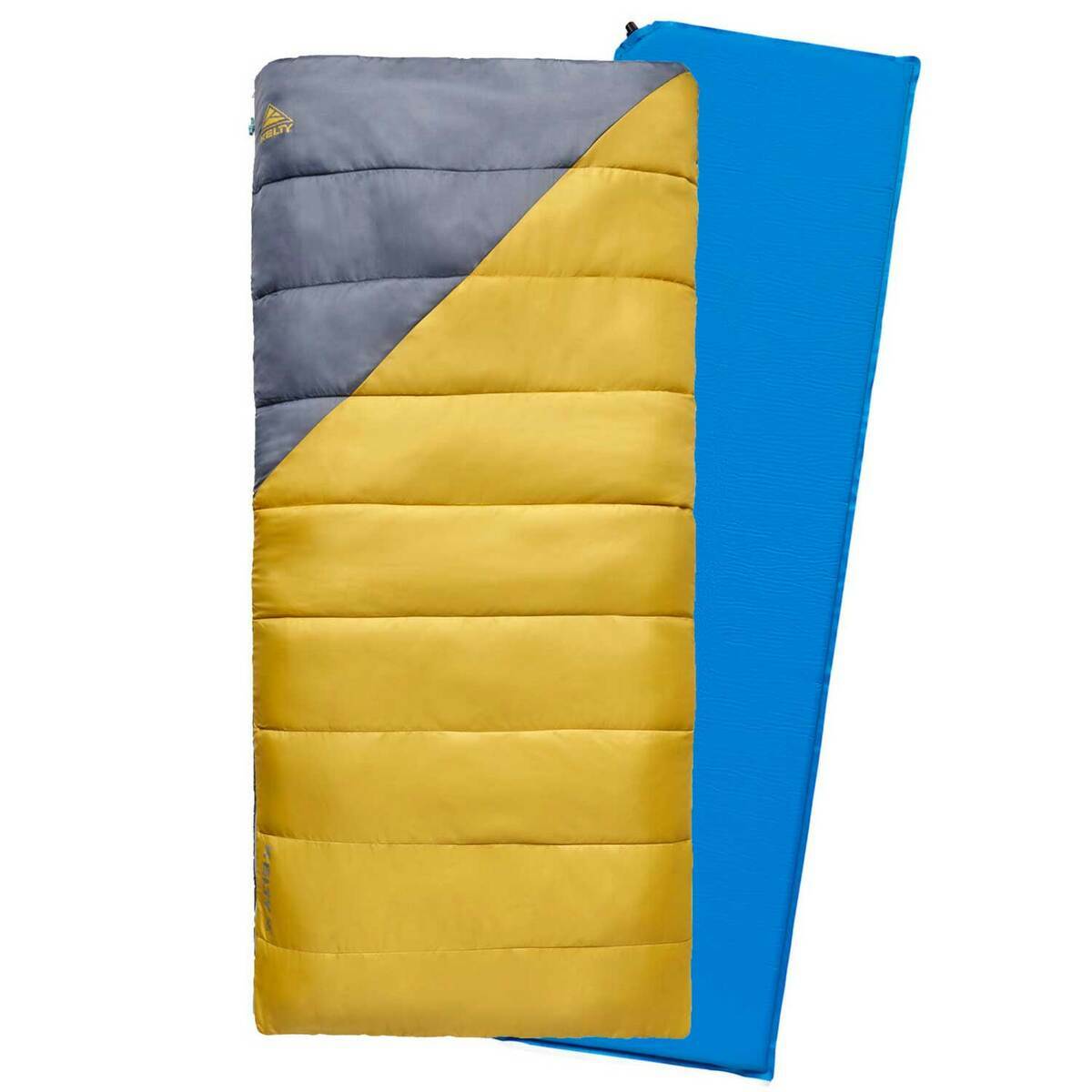 Kelty Campground Kit 40 Degree Regular Rectangular Sleeping Bag  Bamboo