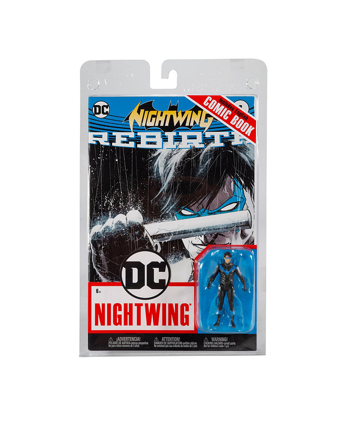 DC Direct Nightwing with Dc Rebirth Comic Dc Page Punchers 3 Figure