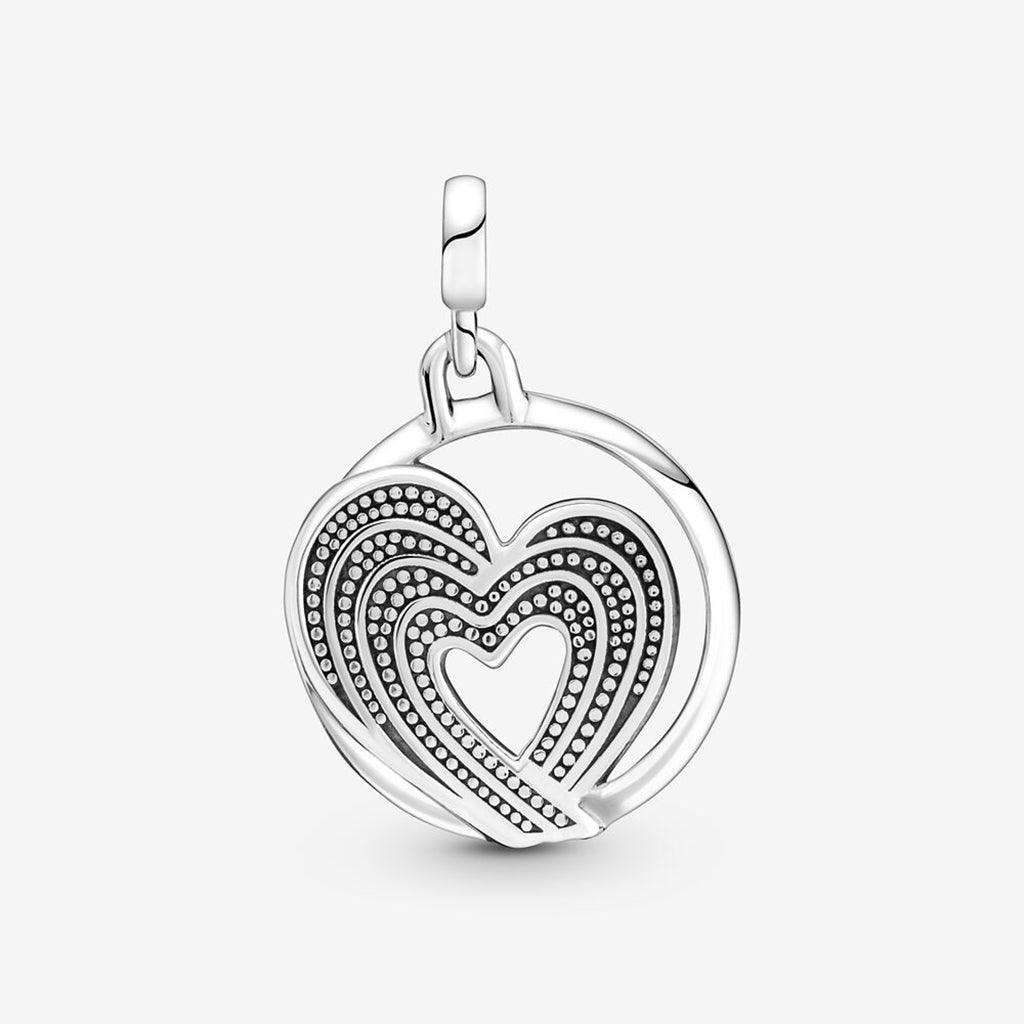 PANDORA  Pandora ME Rainbow Heart of Freedom Medallion