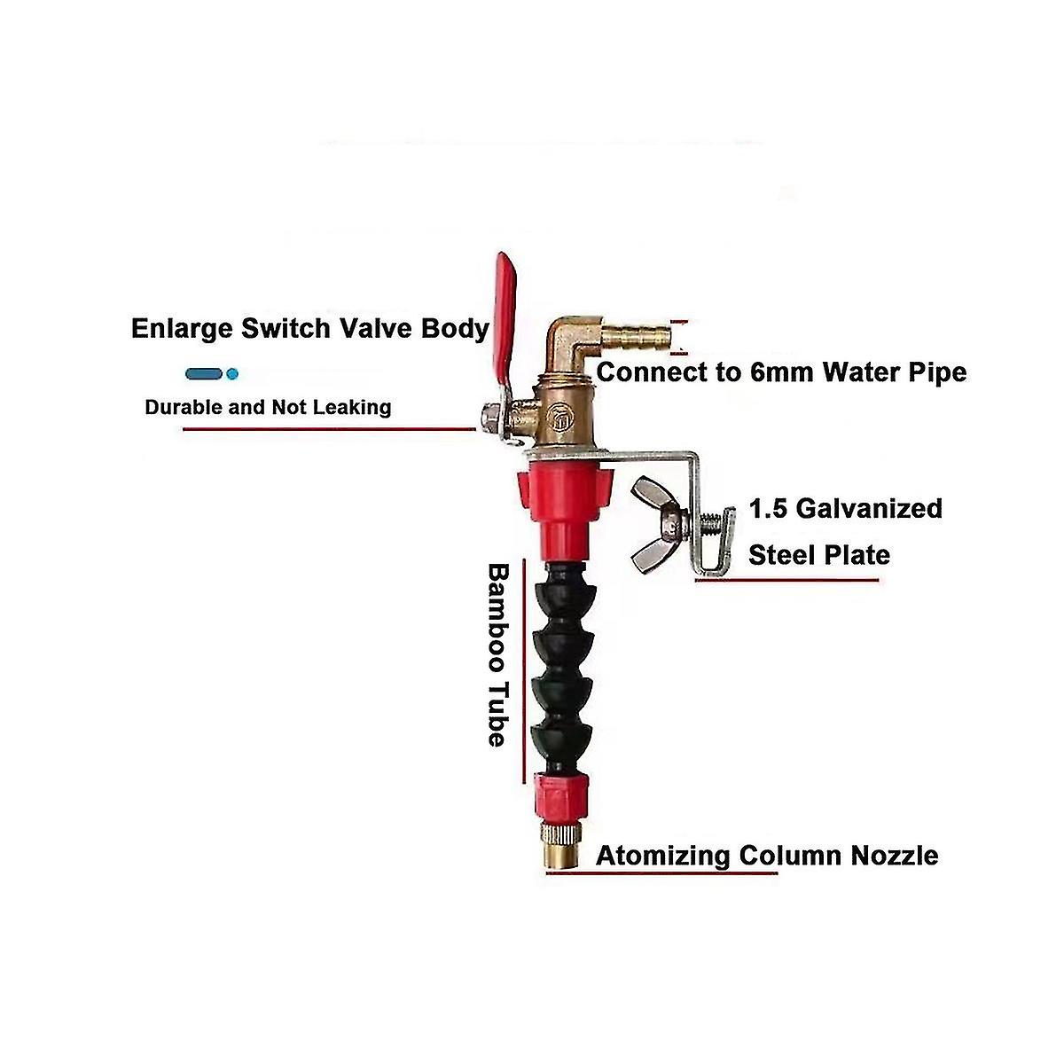 Dust Remover Water Sprayer System Coolant Misting Dust-proof For Marble Tile Cutting Machine Grinde