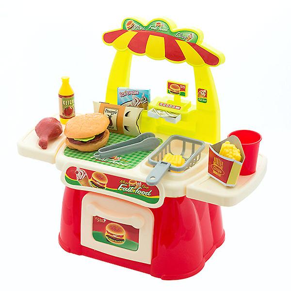 Fast food game with accessories