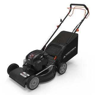 YARD FORCE 21 in. 150cc Briggs  Stratton Just Check and Add Self-Propelled FWD Gas Walk Behind Mower YF22-3N1SPF