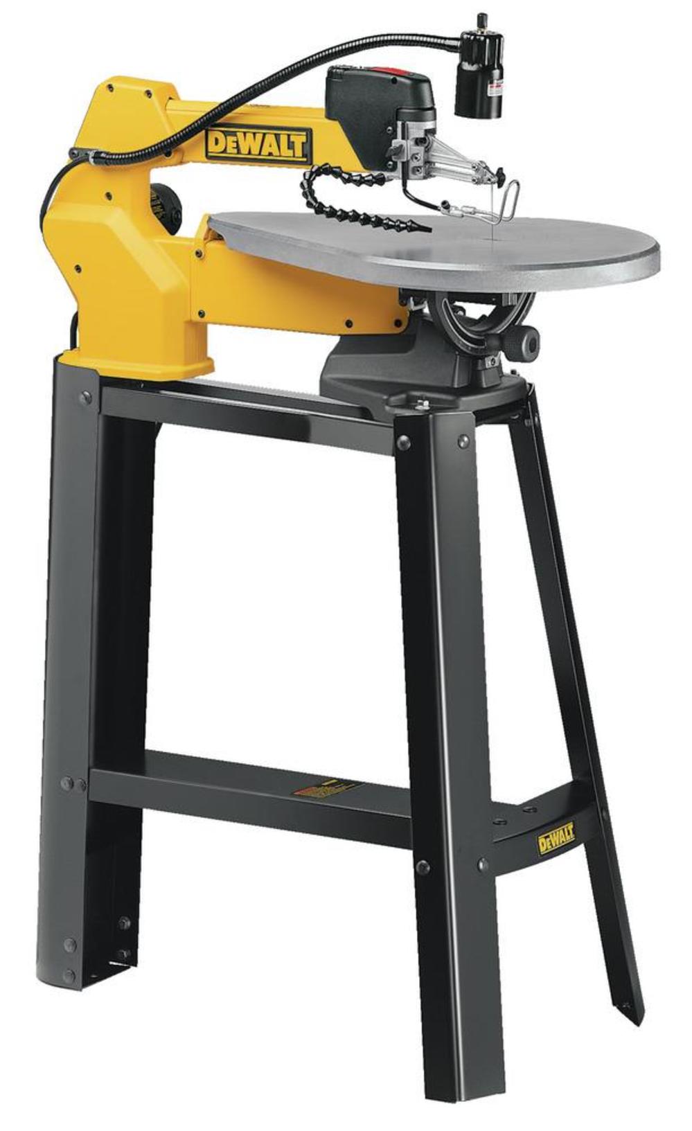 DEWALT HEAVY-DUTY 20 VARIABLE-SPEED SCROLL SAW (DW788) ;