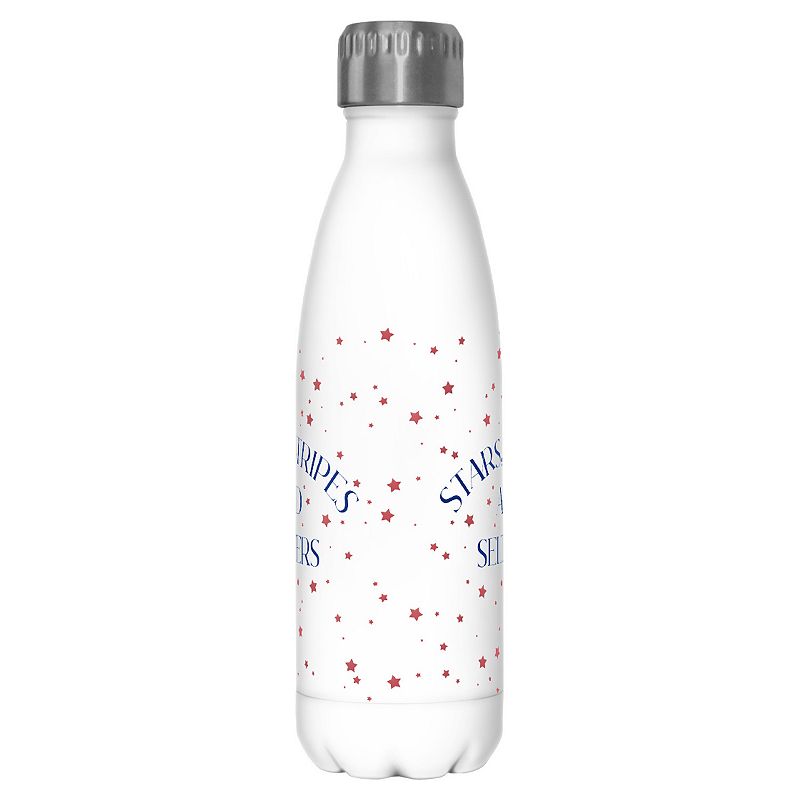 Stars Stripes And Seltzers 17 oz. Stainless Steel Bottle