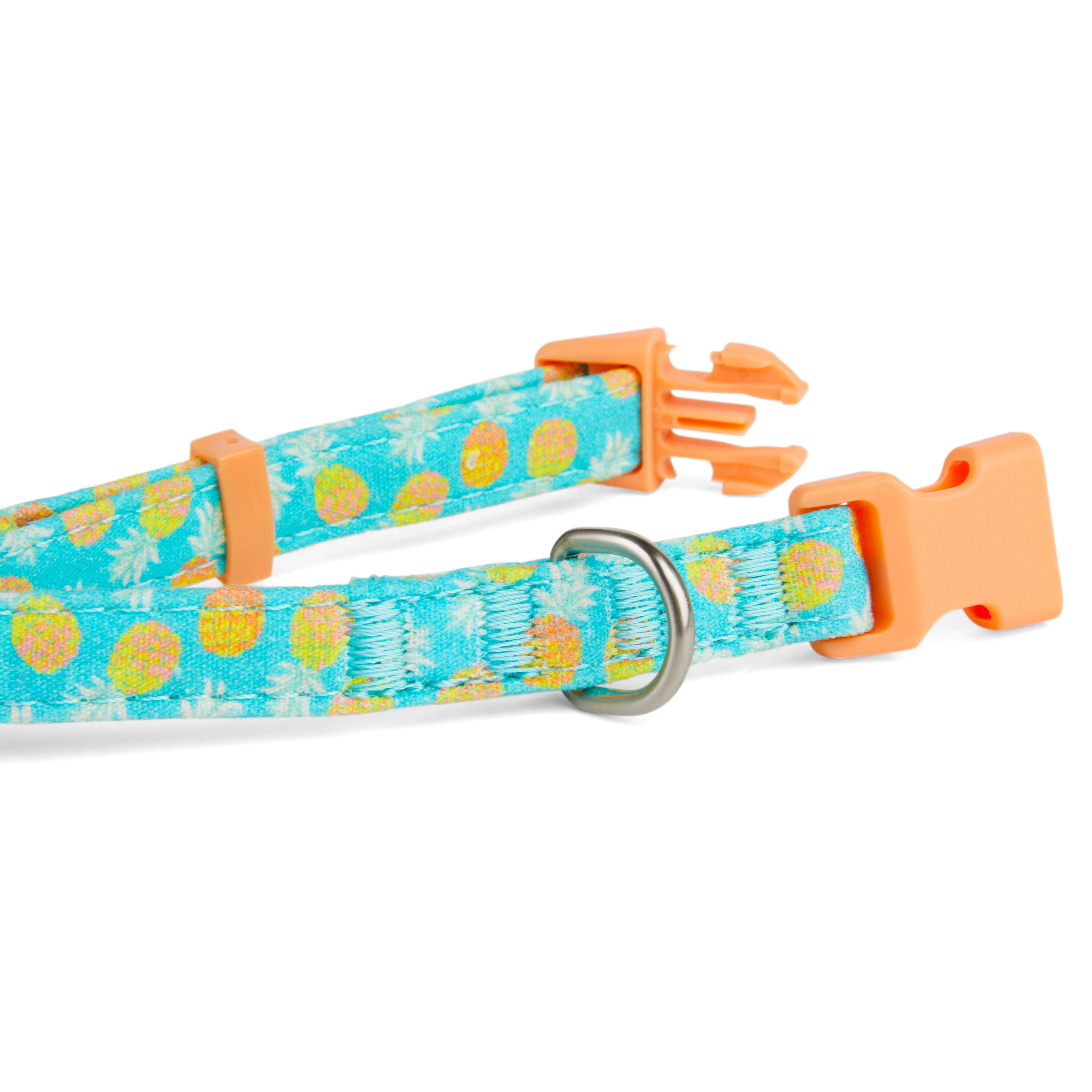 YOULY Pineapple Small Dog Collar， XX-Small/X-Small