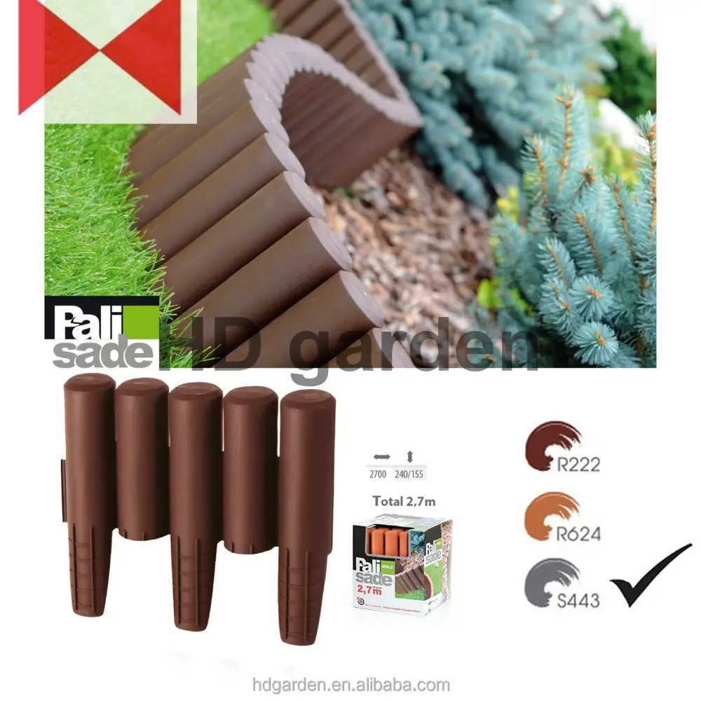 GARDEN EDGING PLANT BORDER   Flexible Border Fence Sets