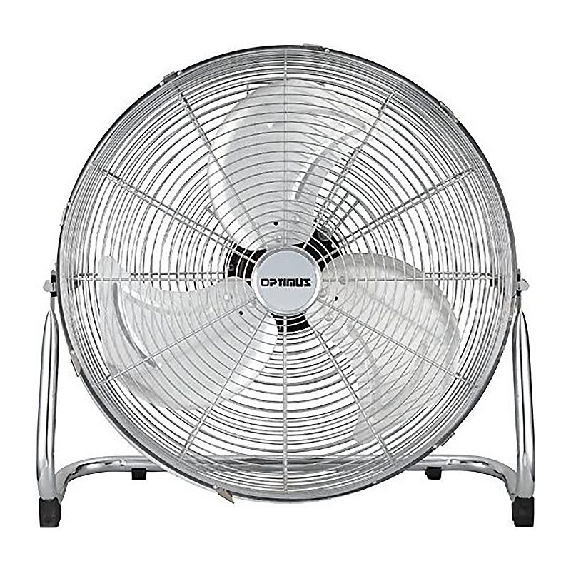 Optimus 12 in. Industrial Grade High Velocity Fan with Chrome Grill