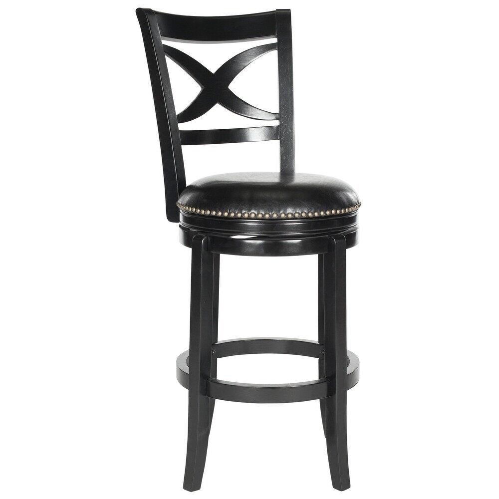 SAFAVIEH Santino Espresso/ Brown 29 inch Bar Stool   22\