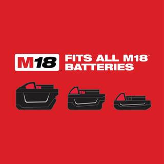 MW M18 FUEL 18- V Lithium-Ion Brushless Cordless 12 in.  38 in. Impact Wrench wFriction Ring Kit w 5.0 Ah Battery 2767-21B-2854-20