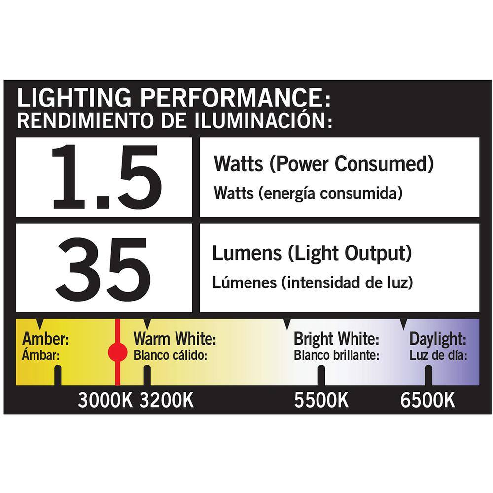 Hampton Bay Black Springs Low Voltage Black LED Path Light 99160