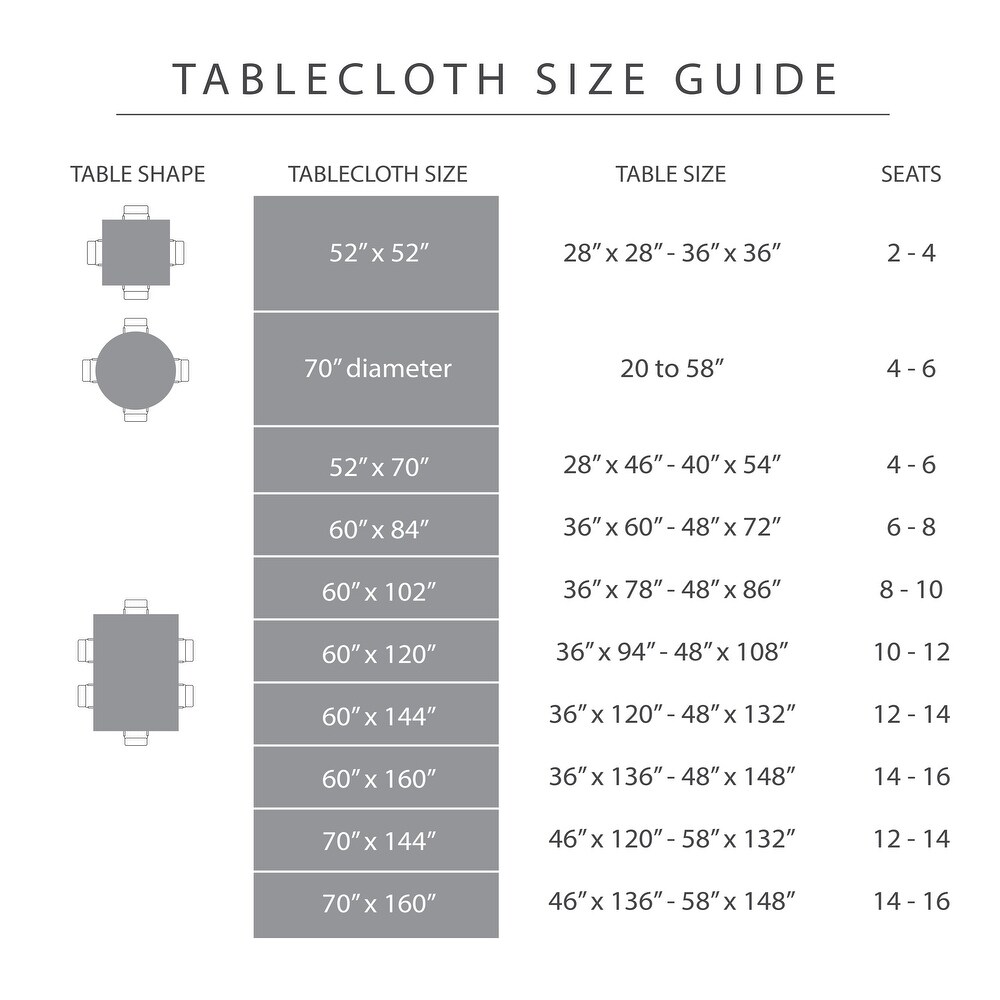 Town   Country Living Somers Fabric Tablecloth