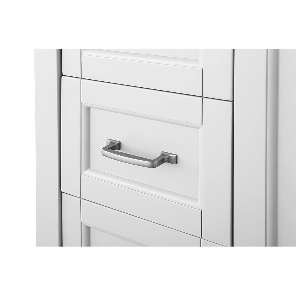 Home Decorators Collection Ashburn 36 in. W x 21.75 in. D Vanity Cabinet in White ASWA3621DL