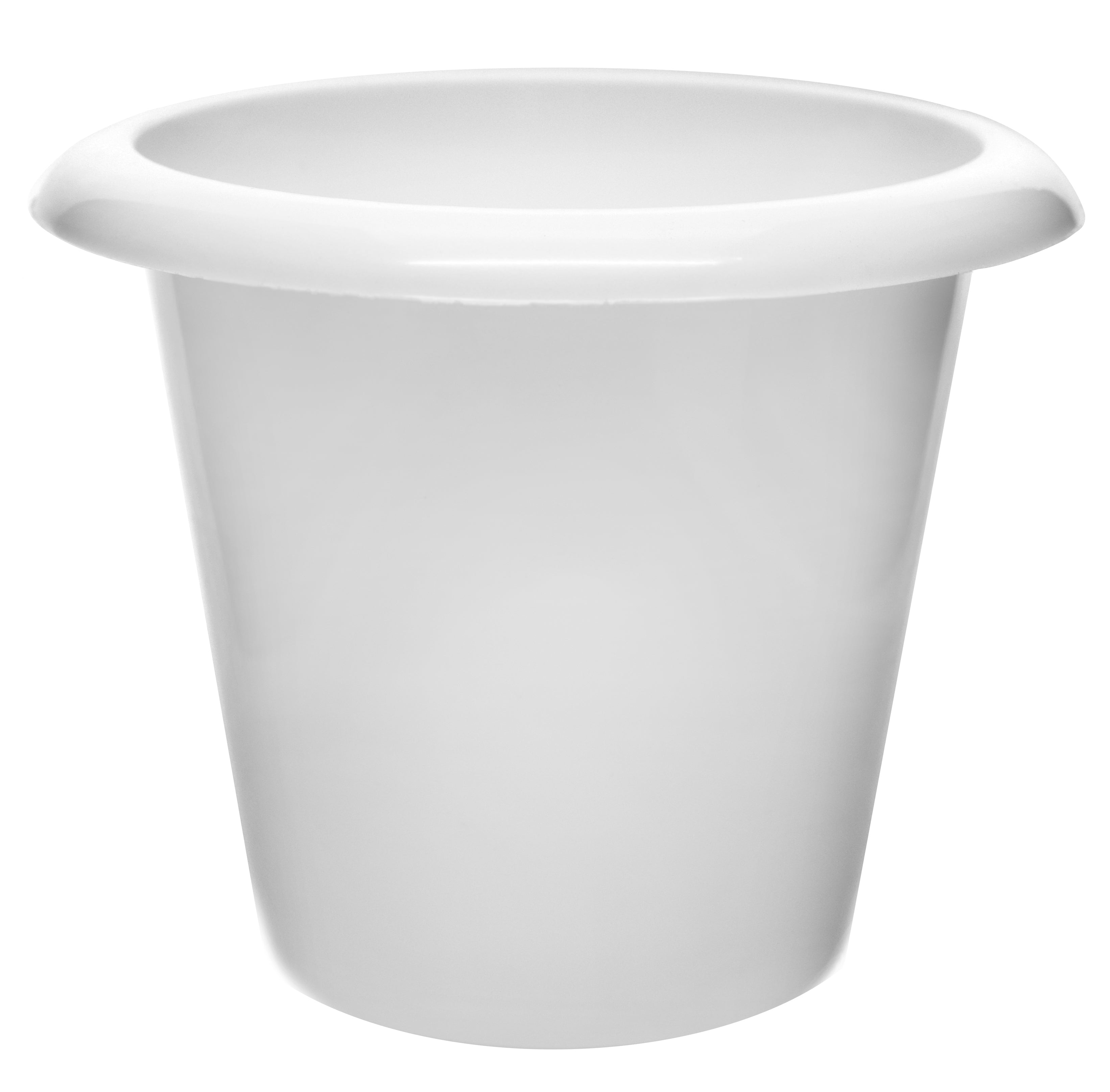 Plant Nursery Pot, 11" Tall - Polypropylene - Downward Extended Rim - Drillable Drain Holes - Eisco Labs