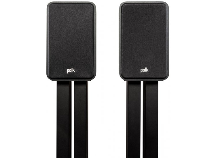 Polk Audio Signature Elite ES15 Black Compact Bookshelf Loudspeakers (Pair)