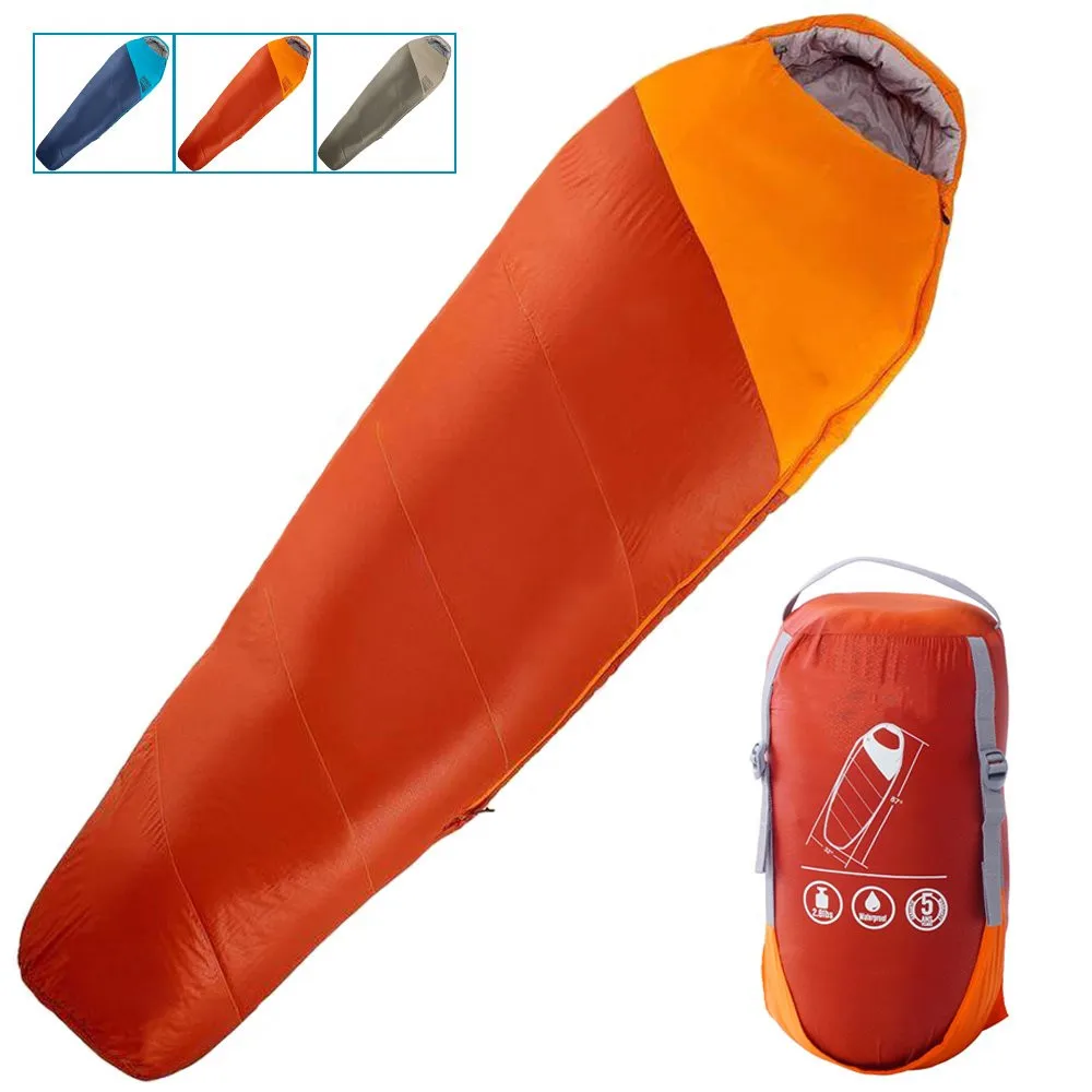 Light Weight Multipurpose delicate colors Cold Weather Camping Ultralight Mummy Sleeping Bag