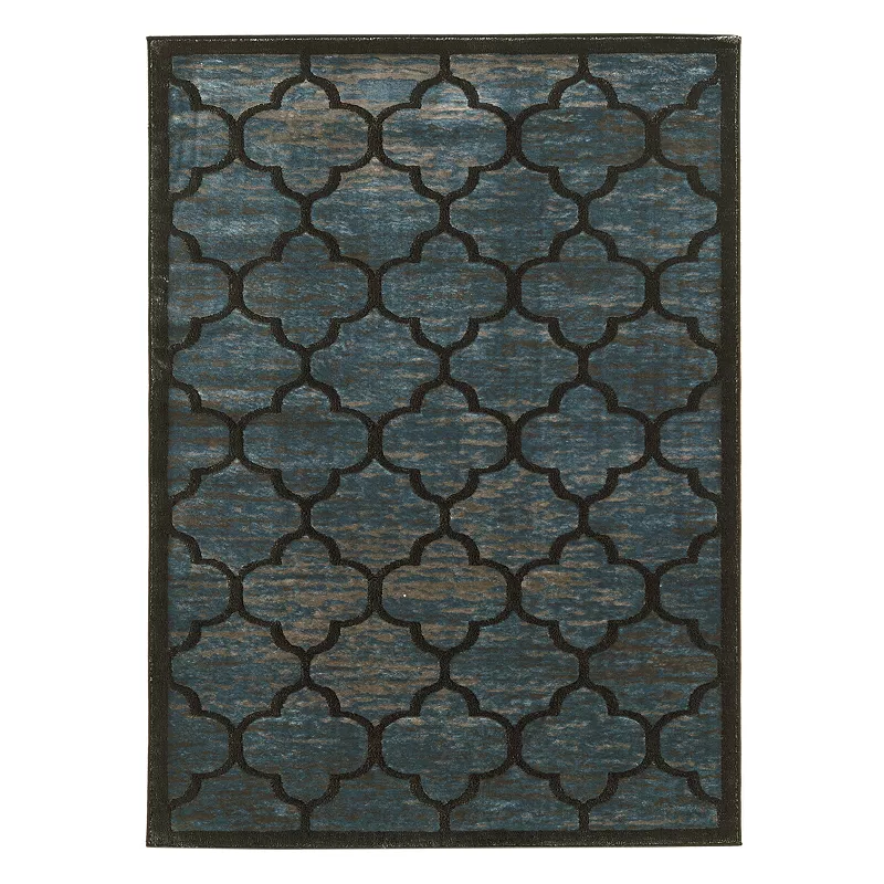 Linon Platinum Trellis I Rug