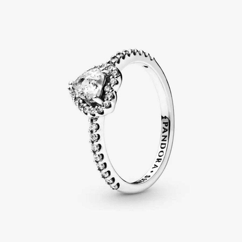 PANDORA  Elevated Heart Ring