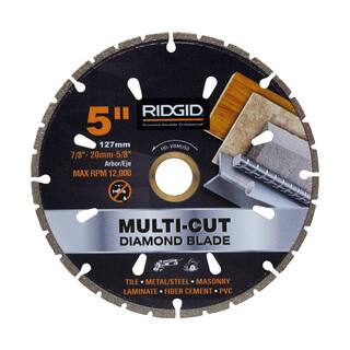 RIDGID 5 in. Diamond Multi-Cutting Blade HD-VBMU50