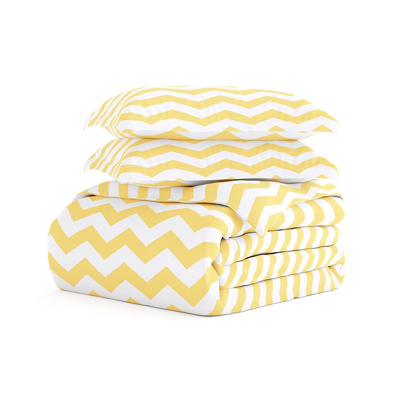 Home Collection Premium Ultra Soft Chevron Duvet Cover Set