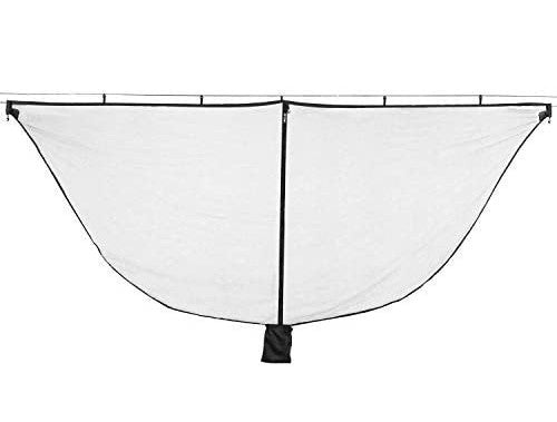 Mosquito Net 100% Polyester Fabric for 360 Degree Bug Camping Protection With Dual Sided Zipper for Easy Access Fits Many Major Hammocks Brands