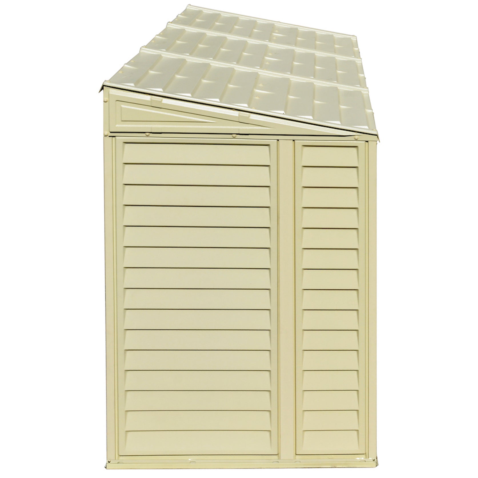 Duramax Building Products SideMate 4 ft. W x 8 ft. D Plastic Lean-To Storage Shed Vinyl