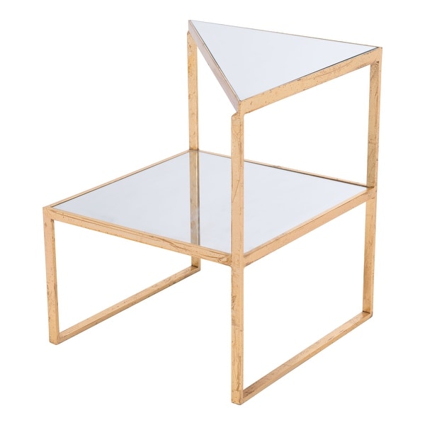 Planes Side Table Gold - 18.3