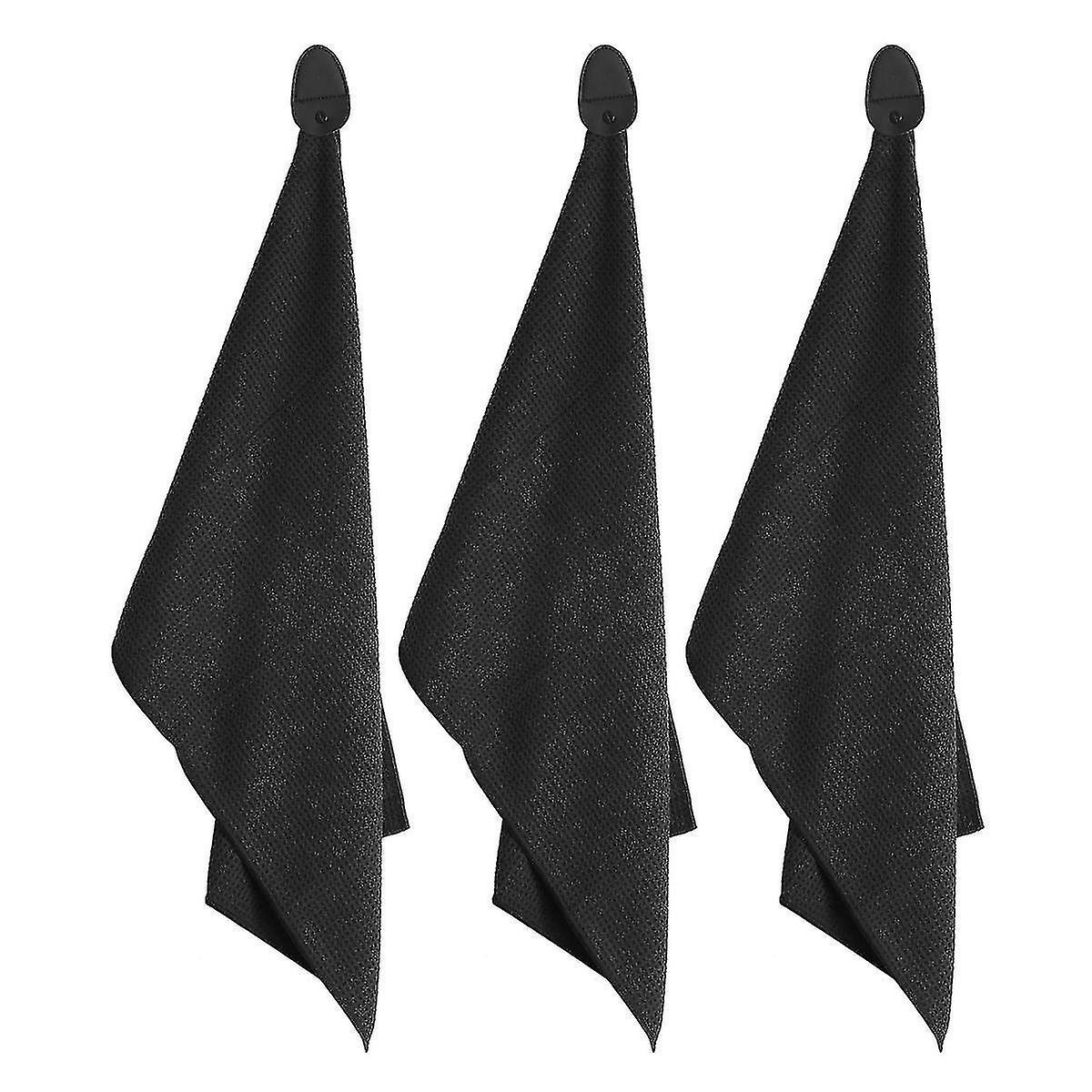 3pcs Magnetic Towel，golf Training Aid - Funny For To Golf Carts Or Clubs