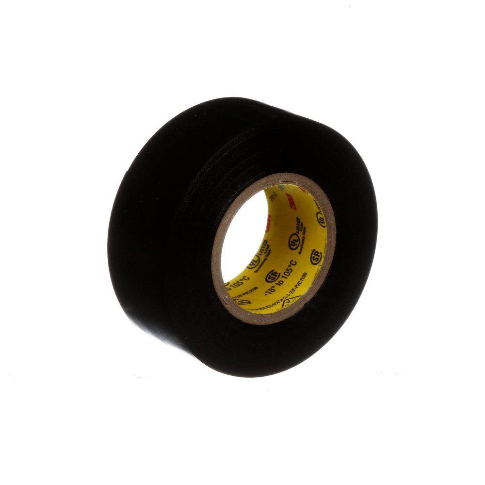 3M 34 in. x 25 ft. Extreme Weather Electrical Tape - Black 16736NA