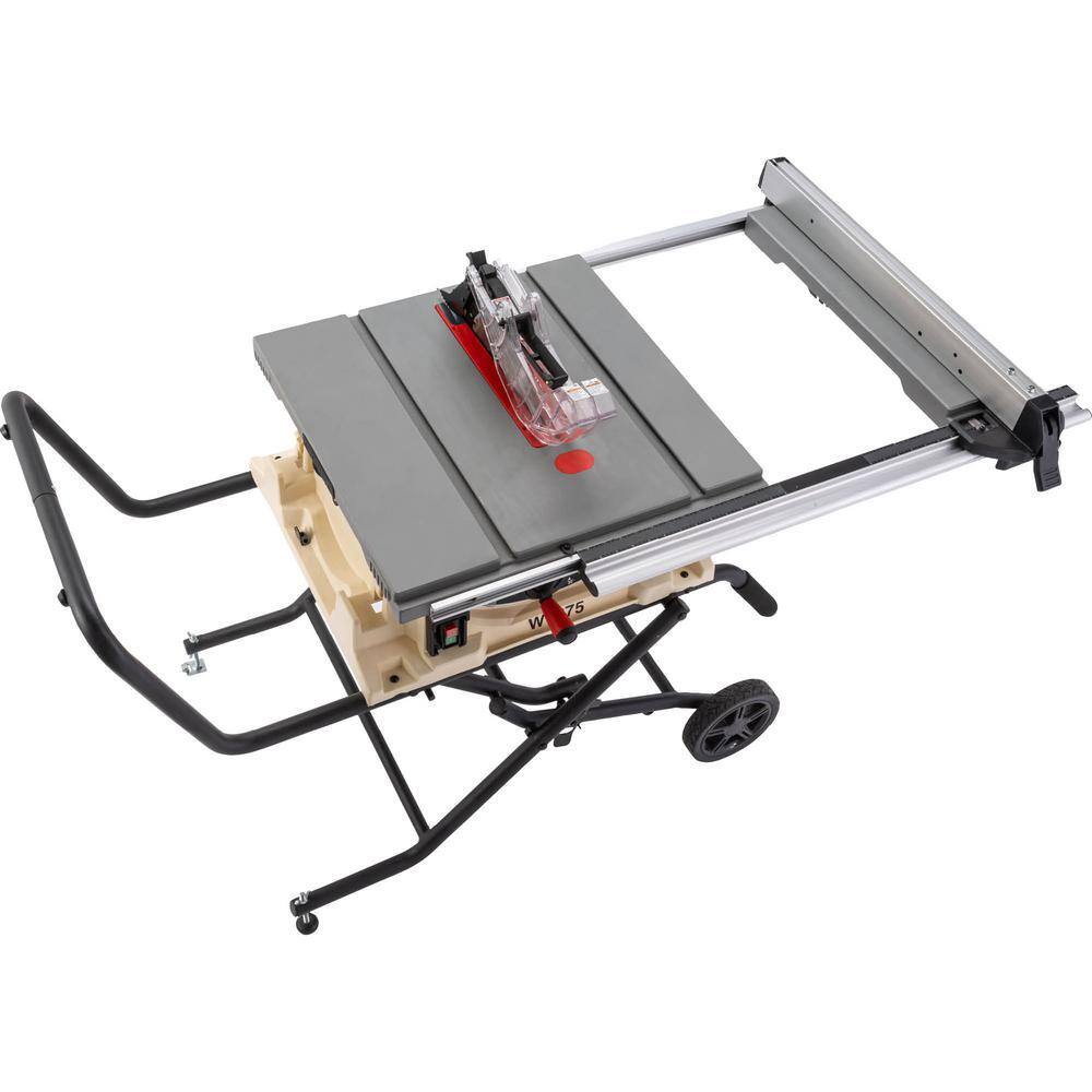 Shop Fox 2 HP Benchtop Table Saw with Stand W1875