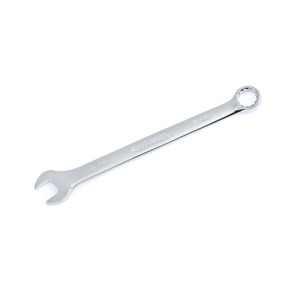 Husky 24 mm 12-Point Metric Full Polish Combination Wrench HCW24MM-05