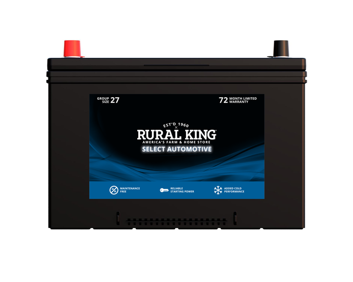 Rural King Select Automotive Battery - 27-72