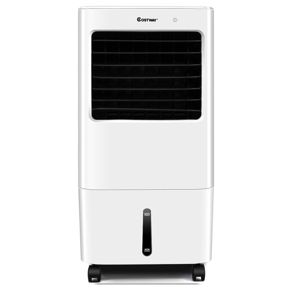 Costway 4-Speed Portable Evaporative Air Cooler Fan and Humidifier EP24513US-WH