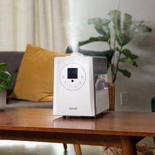 LEVOIT 1.5 Gal. Warm and Cool Mist Ultrasonic Humidifier and Diffuser with Remote Control up to 750 sq. ft. HEAPHULVNUS0031