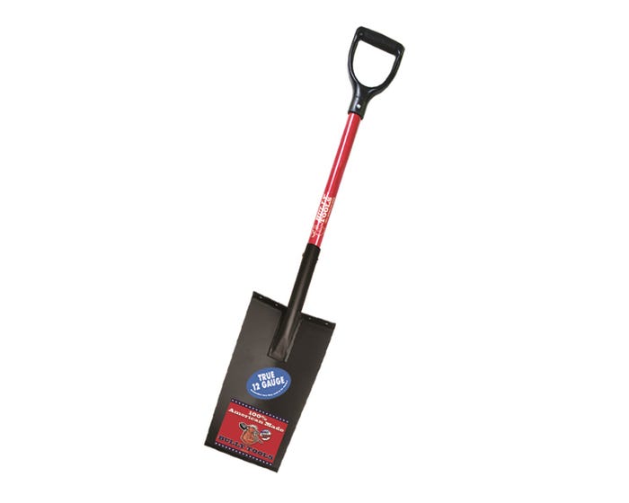 Bully Tools 12-Gauge Edging and Planting Spade With D-Grip Handle - 82500