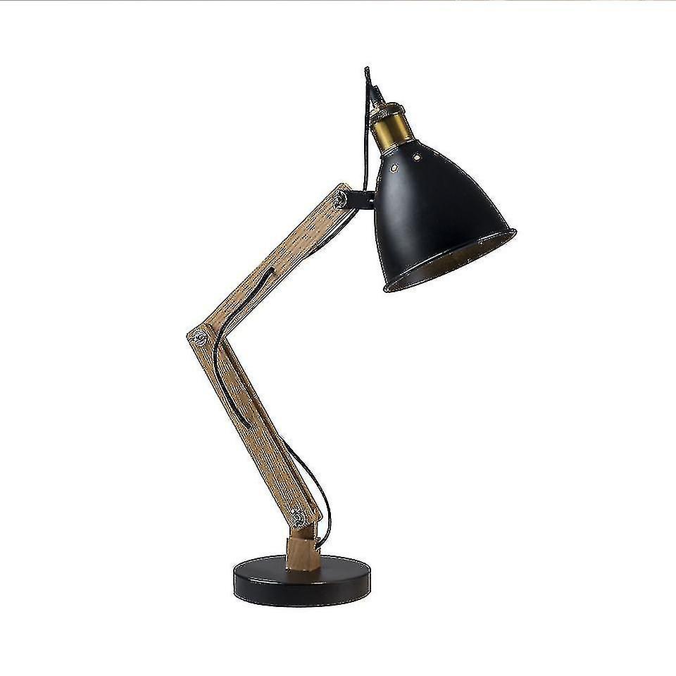 Morden Table Lamp E27 25w Fold Adjustable Stand Desk Lighting With Swing Long Arm Business Office Study Desktop Light