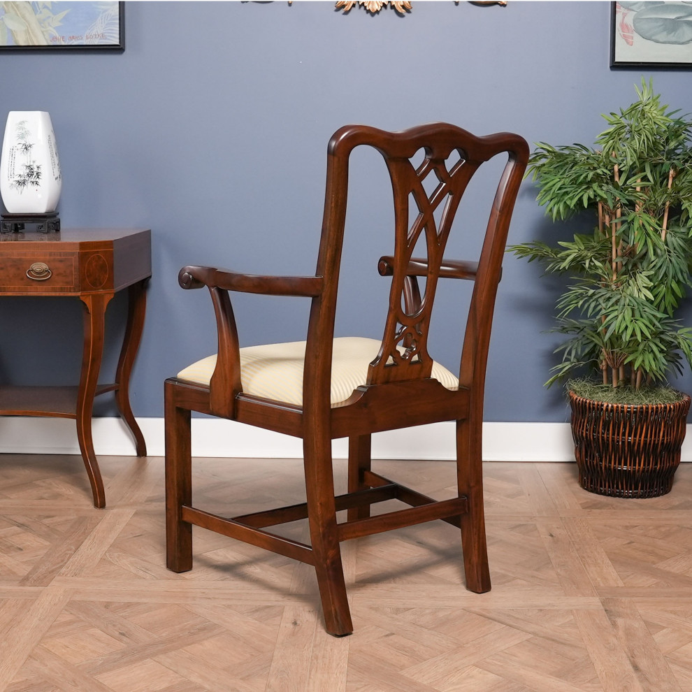 Country Chippendale Arm Chair   Traditional   Dining Chairs   by Niagara Furniture  Houzz