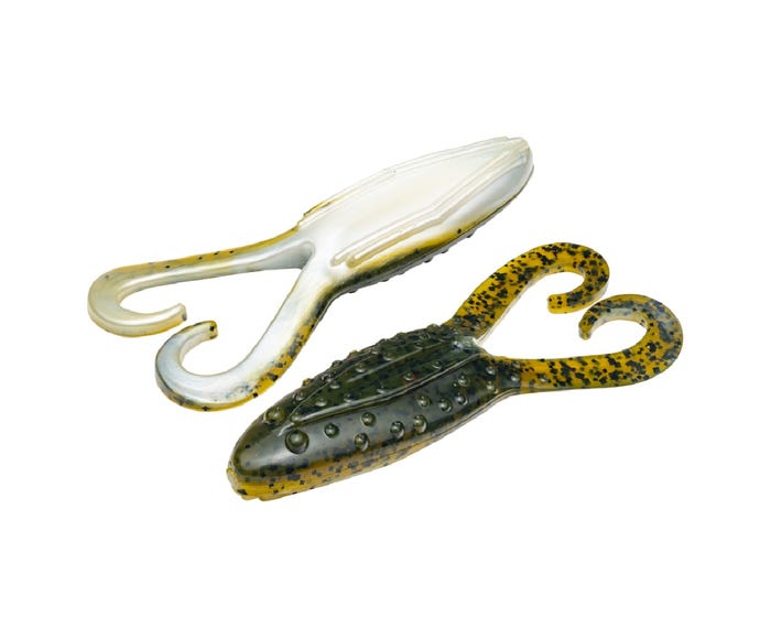 Strike King Gurgle Toad， Green Pumpkin Pearl Belly - SKGT47