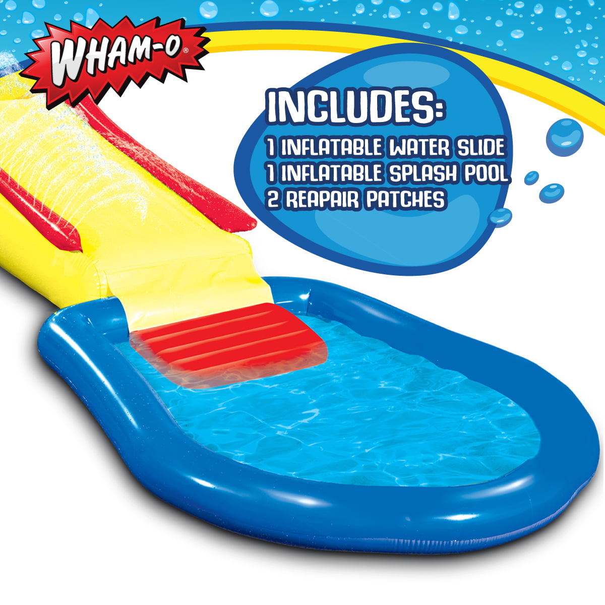 Wham-O Slip N Slide Mega Tidal Wave - 12.5 Feet Water Slide - Hydroglide Technology