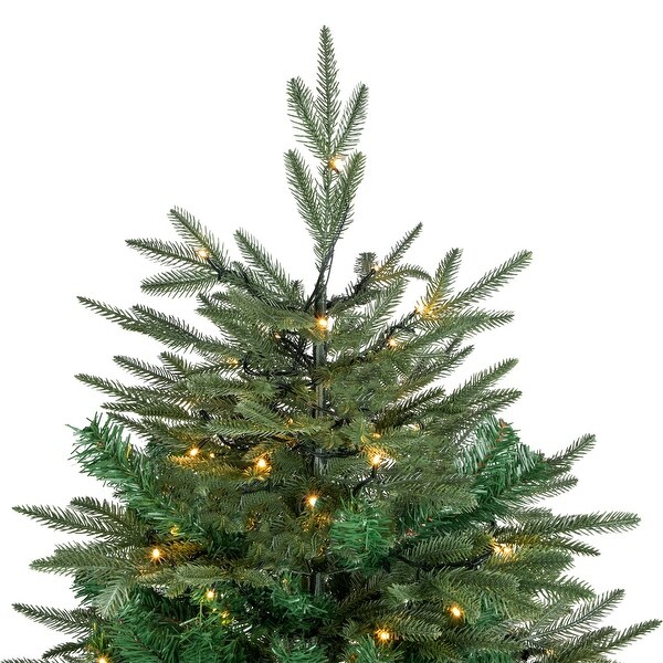 7.5' PreLit Hudson Fir Artificial Christmas Tree Warm White LED Lights