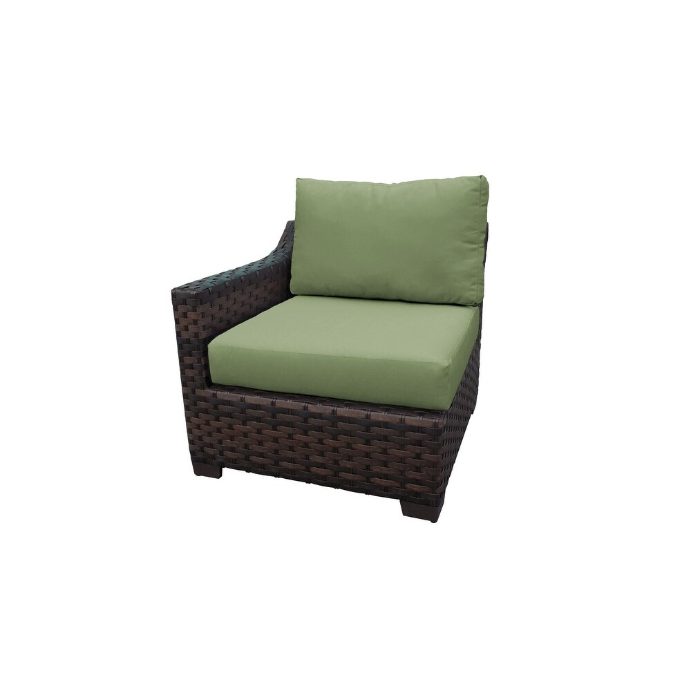 Kathy Ireland River Brook Wicker 4 piece Outdoor Patio Set