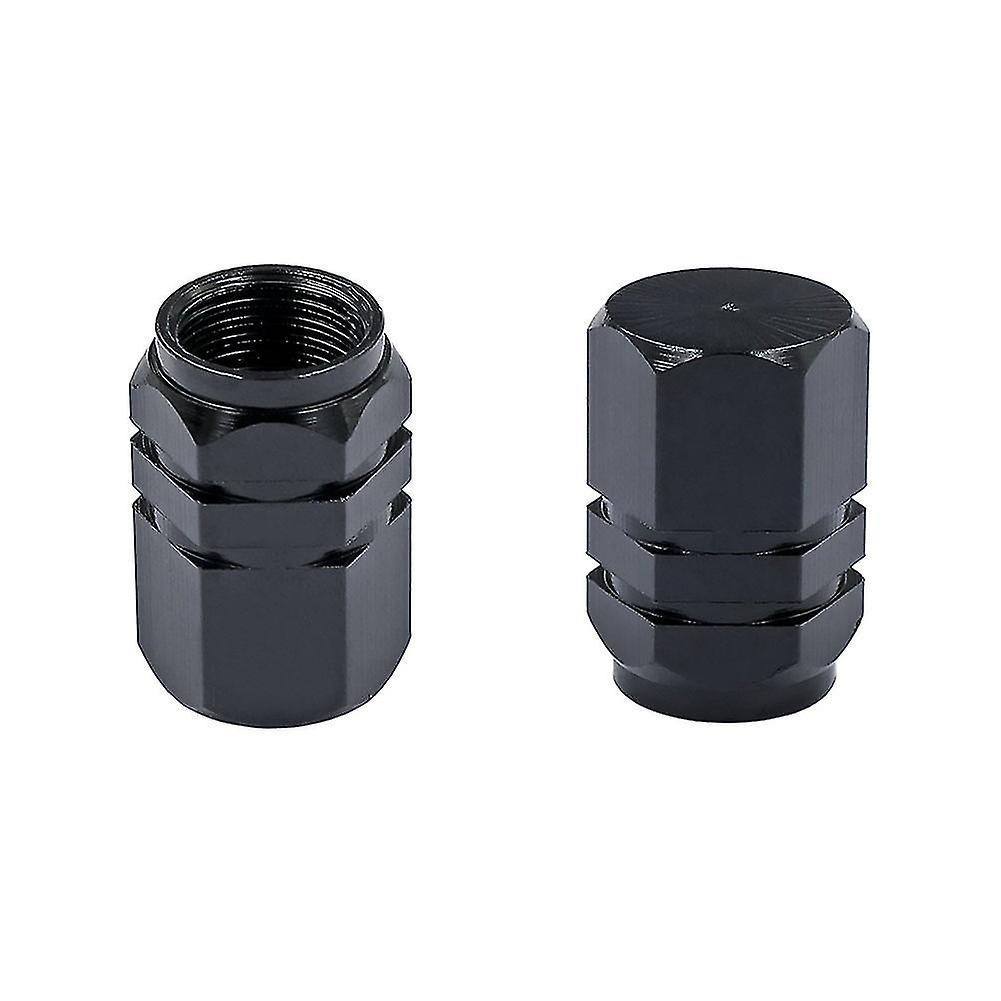 24pcs Valve Stem Caps Car Tyre Valve Stem Covers Caps， Black