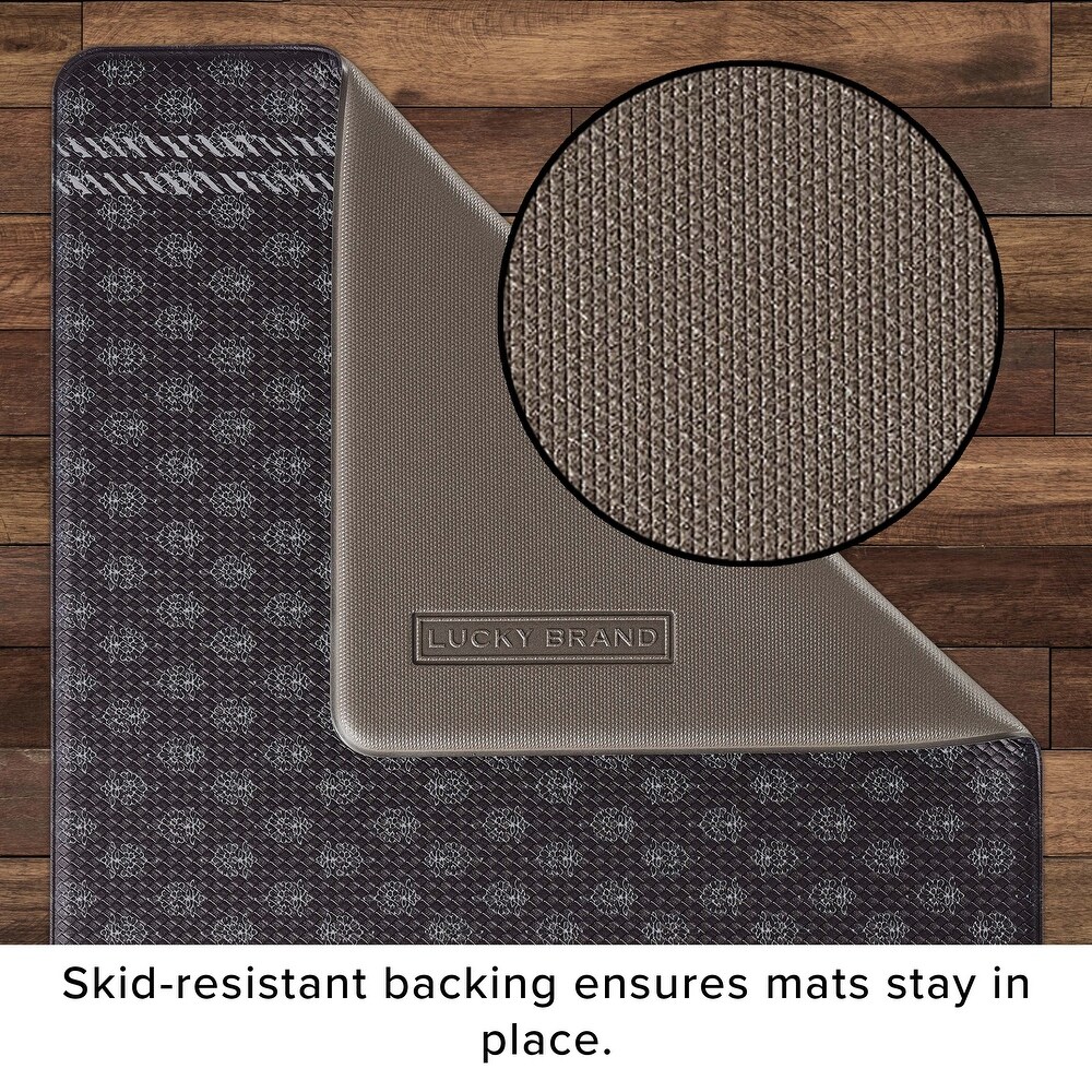 Lucky Brand Anti Fatigue and Skid Resistant Wellness Mat