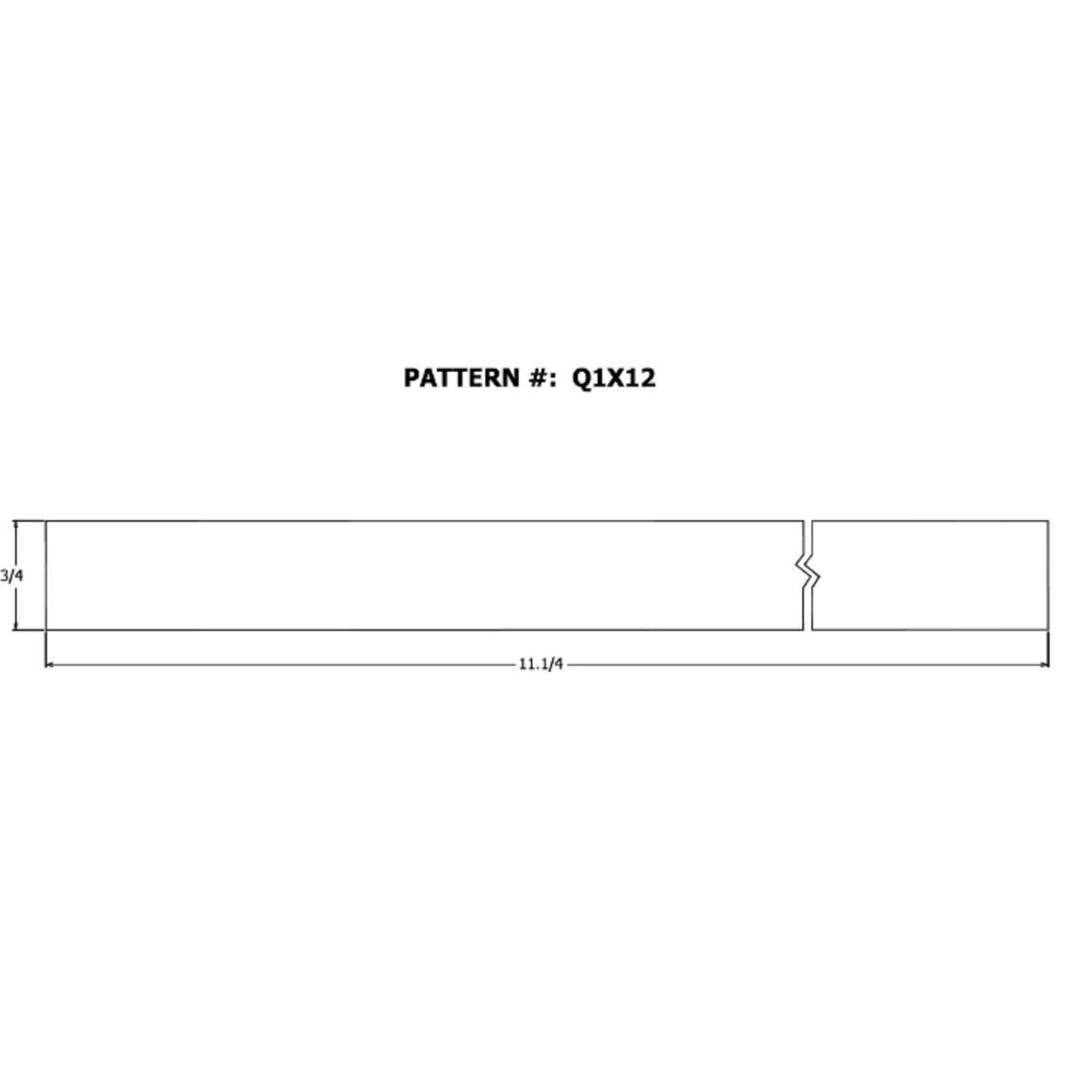 Alexandria Moulding 1 in. X 12 in. W X 4 ft. L Pine Board #2/BTR Premium Grade