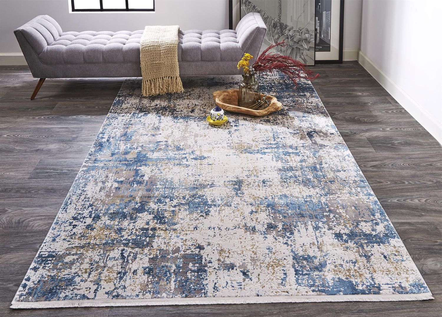 Lindstra Ivory Rug by BD Fine